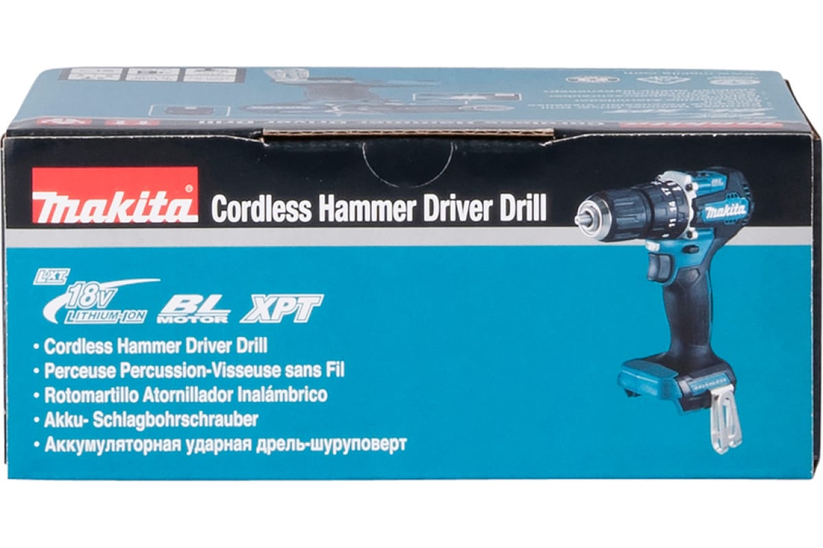 Аккумуляторная ударная дрель-шуруповерт Makita DHP487Z