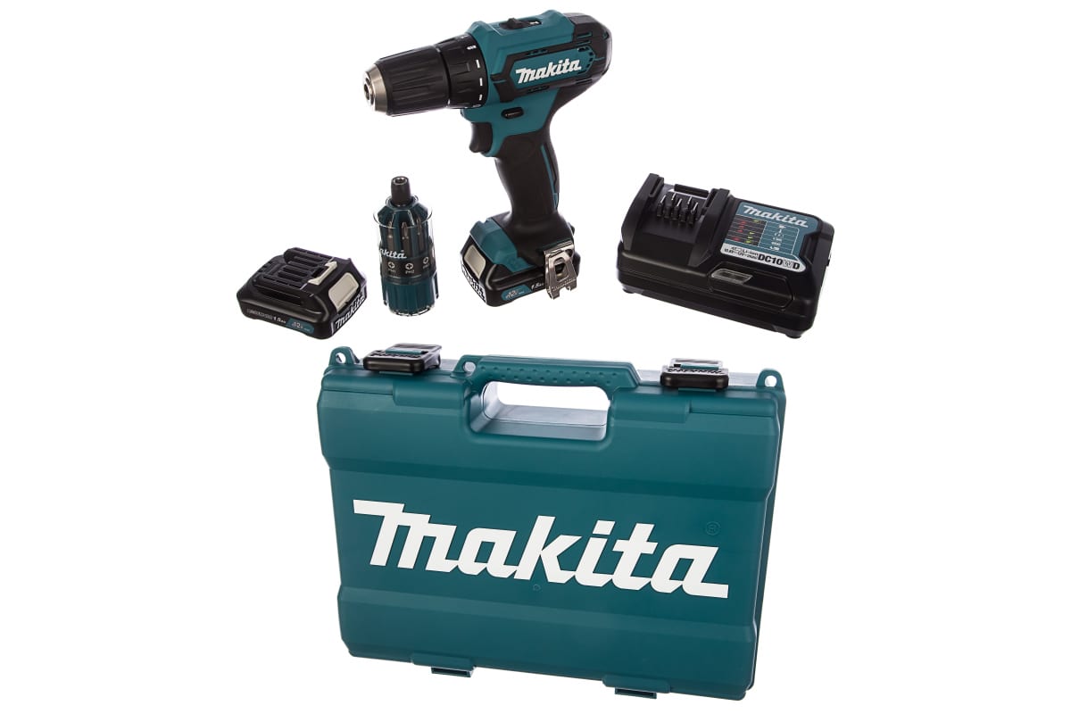 Аккумуляторная дрель-шуруповерт Makita CXT DF333DWYE4