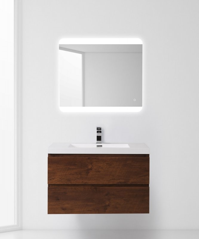 Тумба с раковиной BelBagno Luce 90 см