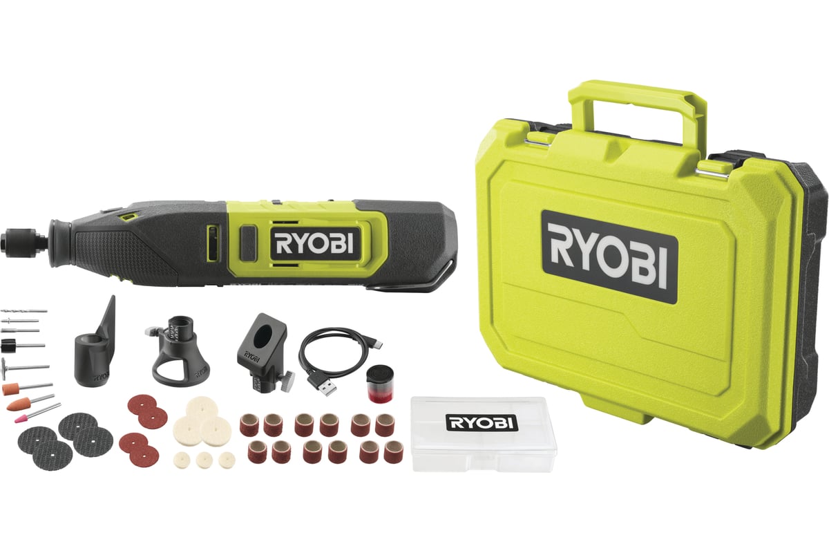 Гравировальная машина Ryobi RRT12-120BA335 12 В 5133005635