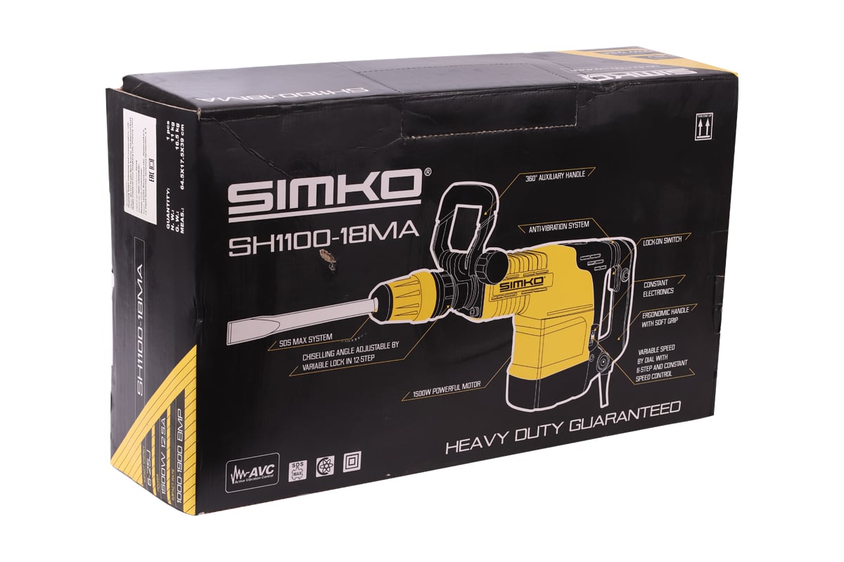 Отбойный молоток Simko SH1100-18MA