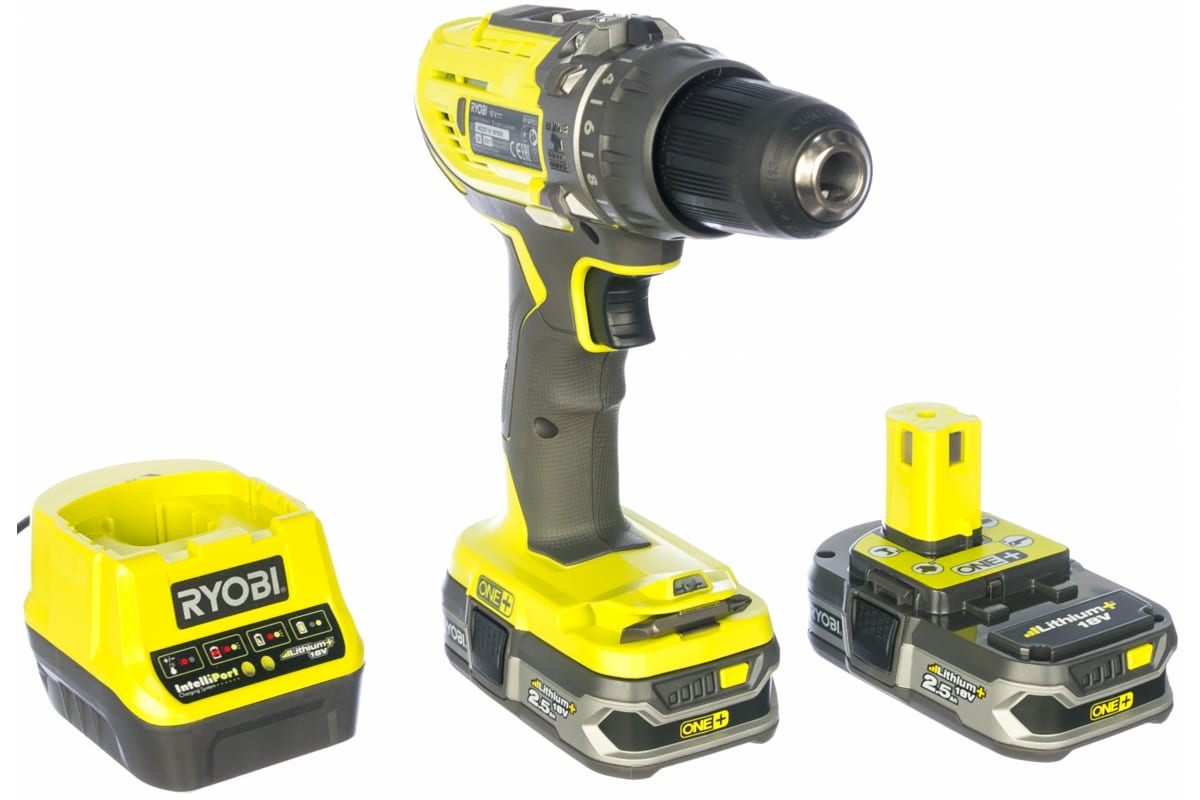 Ударная дрель-шуруповерт Ryobi ONE+ R18PD3-225S 5133003345