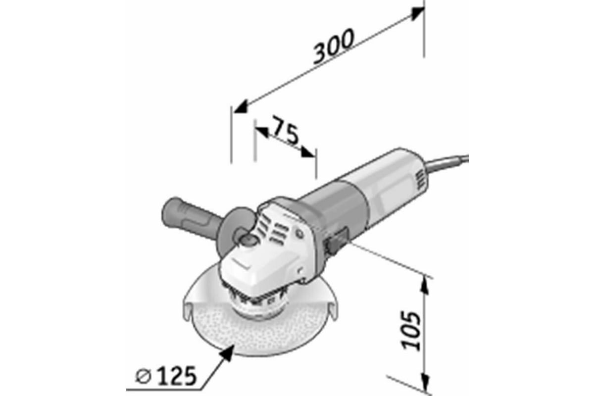 Угловая шлифовальная машина Flex L 9-11 125 492531