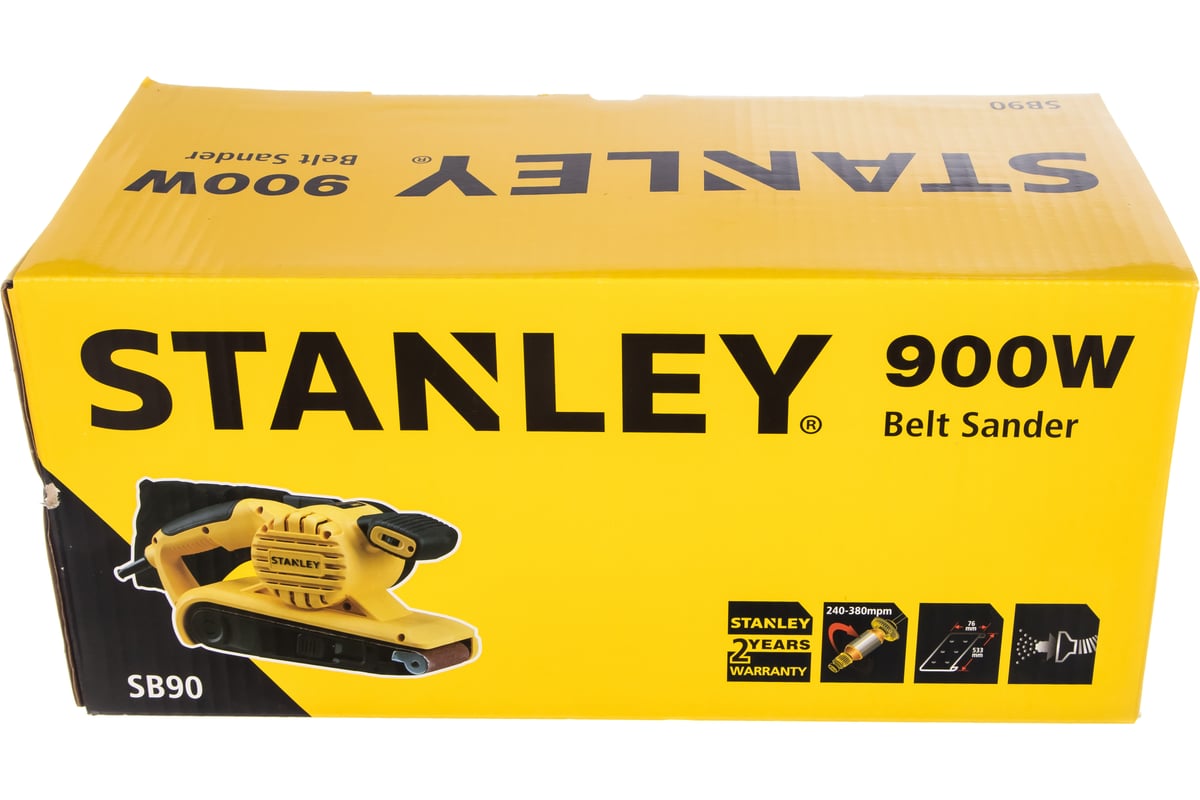 Ленточная шлифмашина Stanley SB90