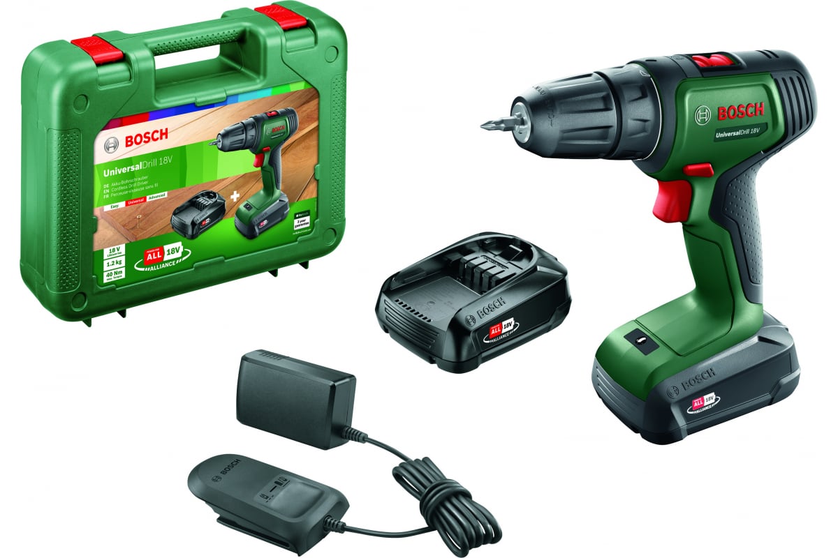 Дрель Bosch UniversalDrill 18V 06039D4002