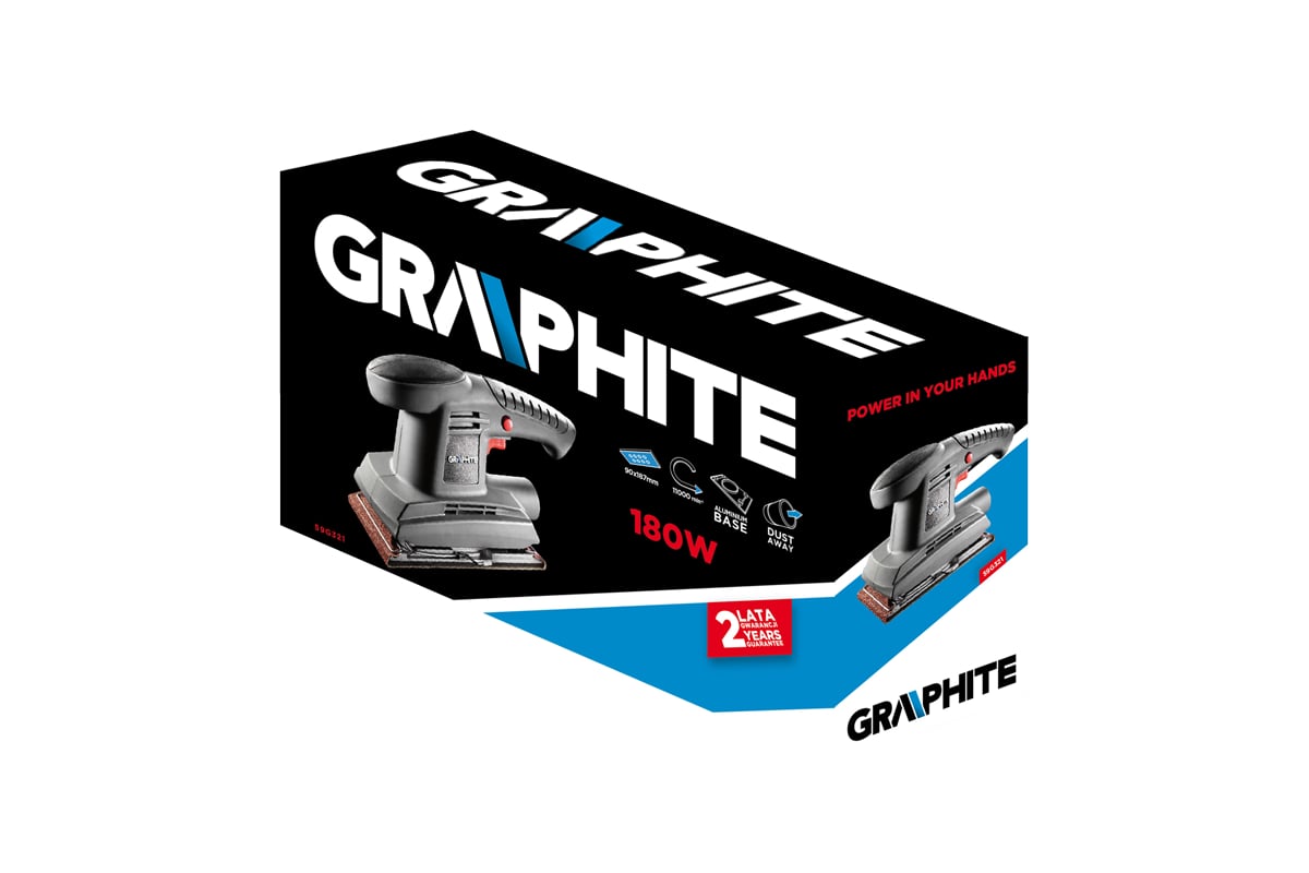 Вибрационная шлифовальная машина Graphite 59G321