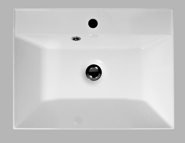 Тумба с раковиной belbagno marino 60 nero lucido