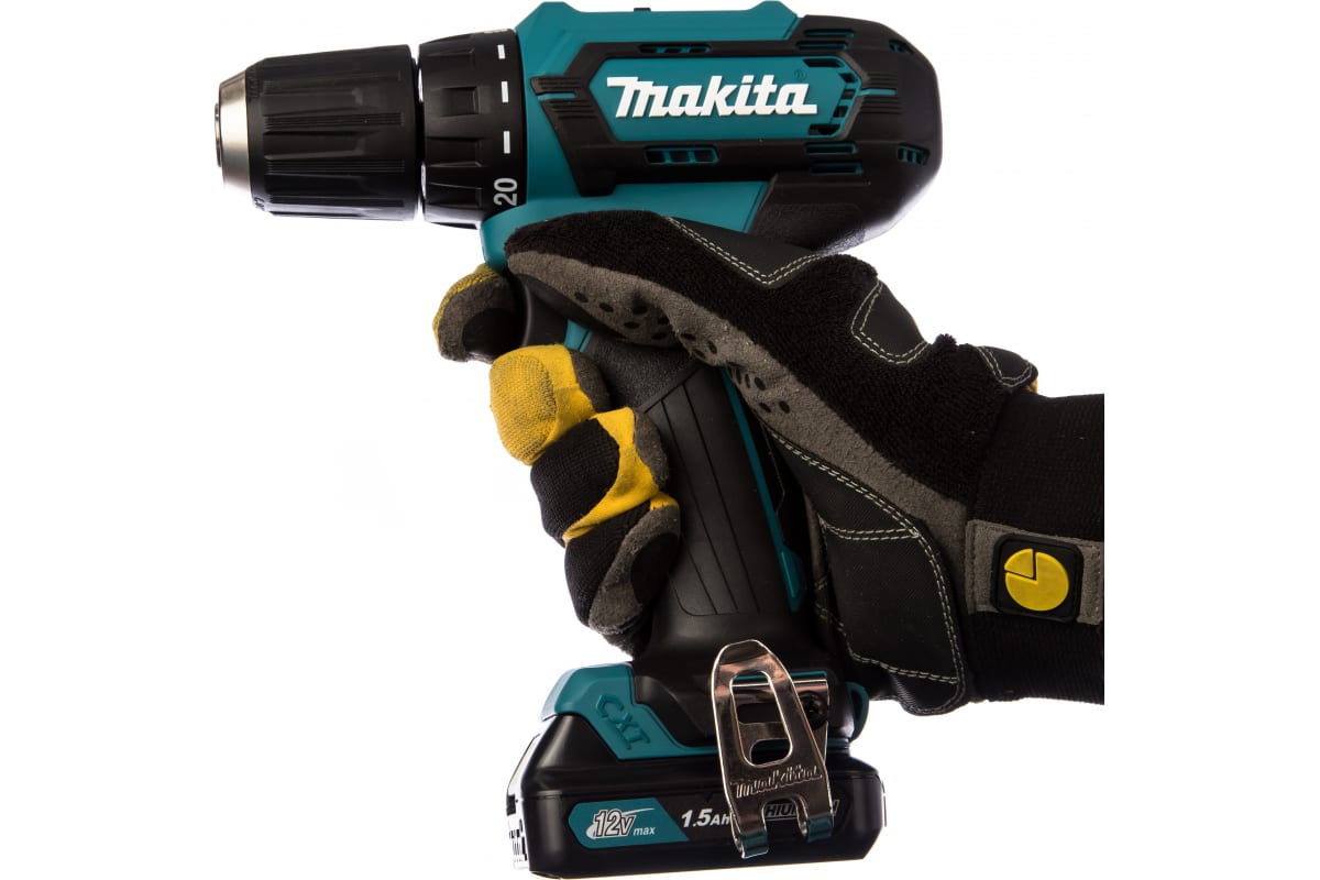 Аккумуляторная дрель-шуруповерт Makita DF333DWYE