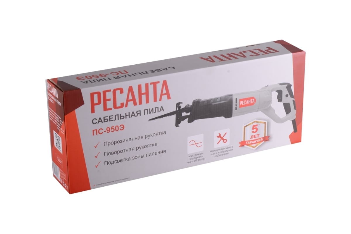 Сабельная пила Ресанта ПС-950Э 75/25/1