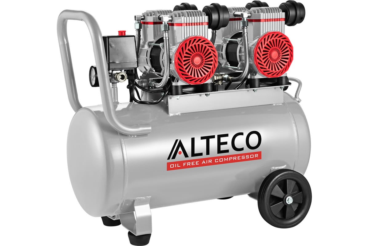 Безмаслянный компрессор Alteco ACO 50L 63425