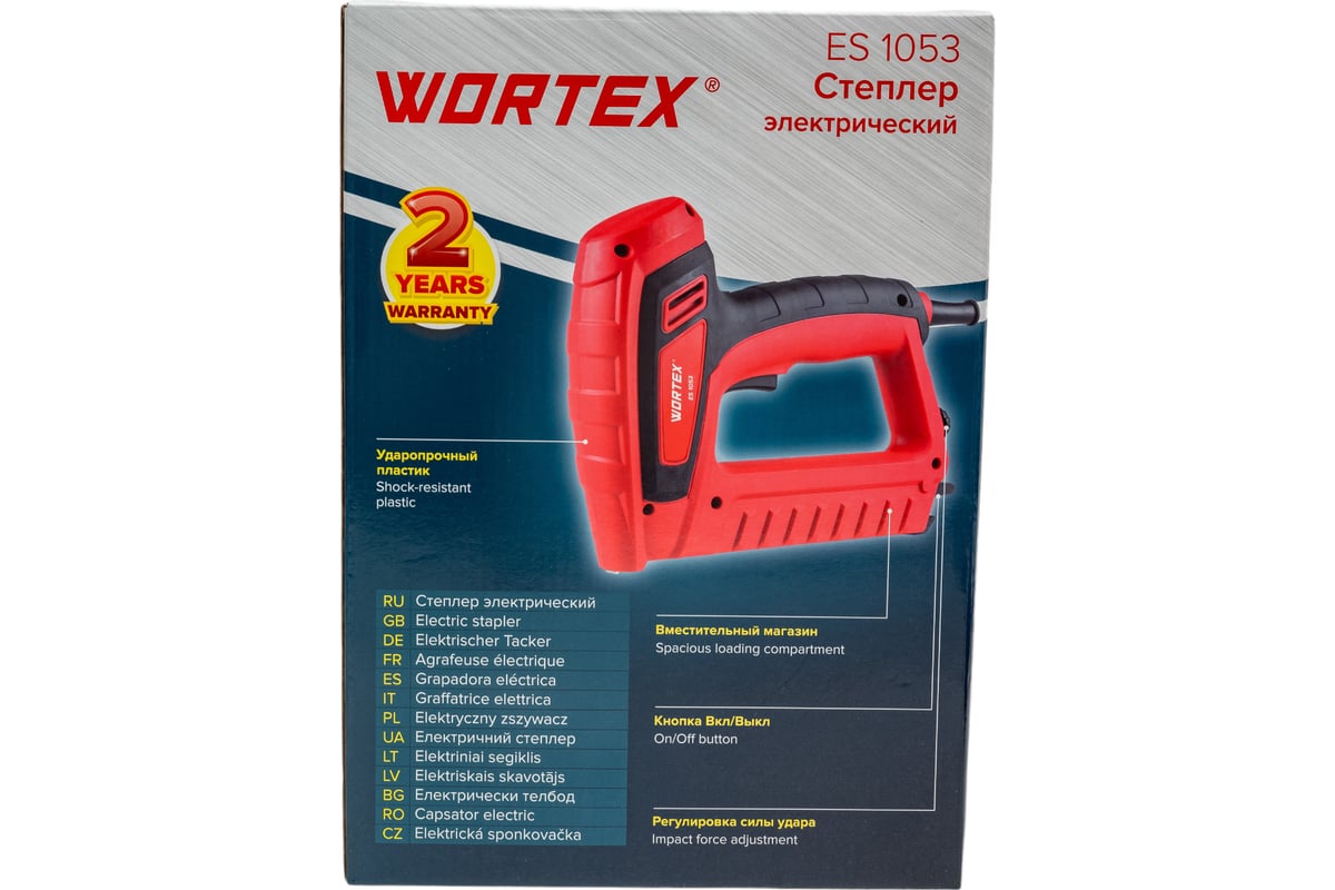 Скобозабивной пистолет Wortex ES 1053 ES105300011