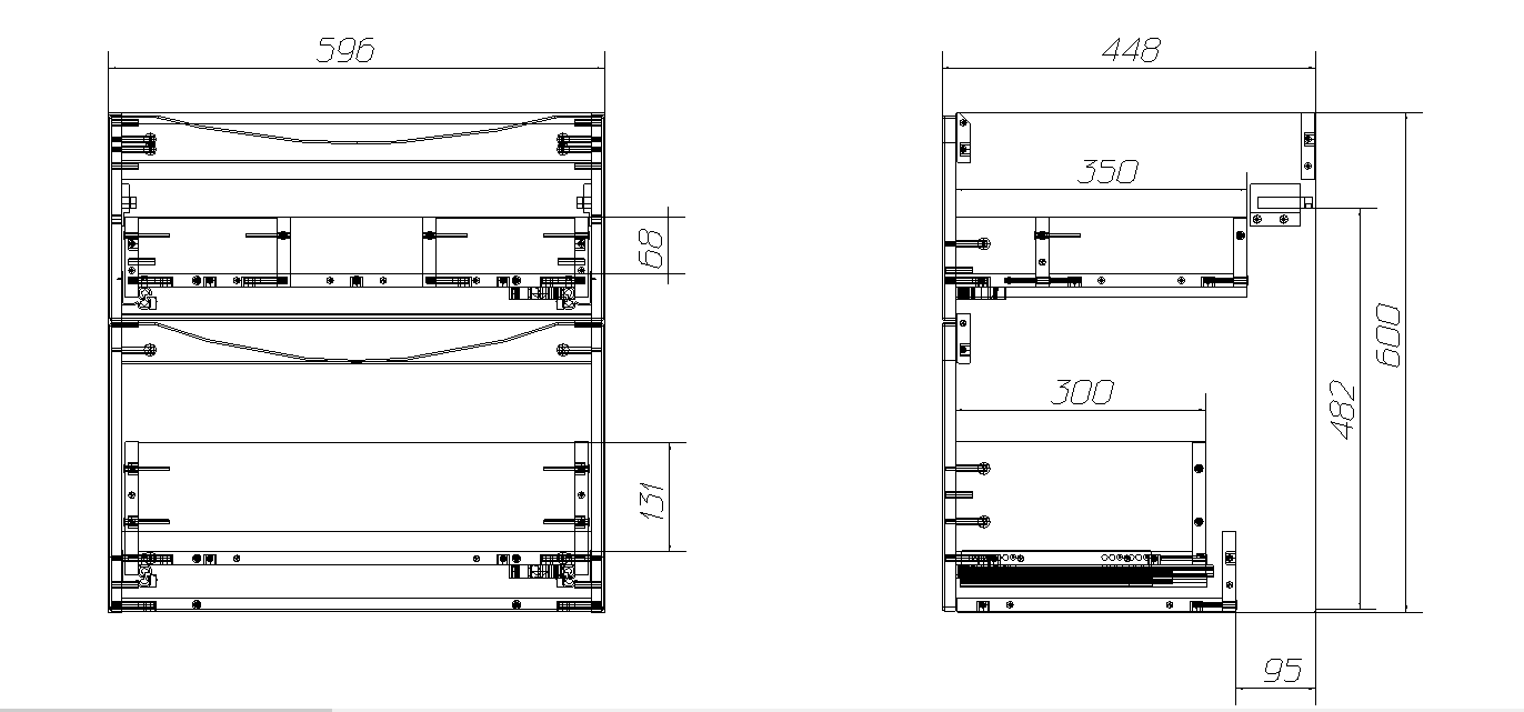 Мебель для ванной BelBagno Marino 60 см, высота 60 см Rovere Moro