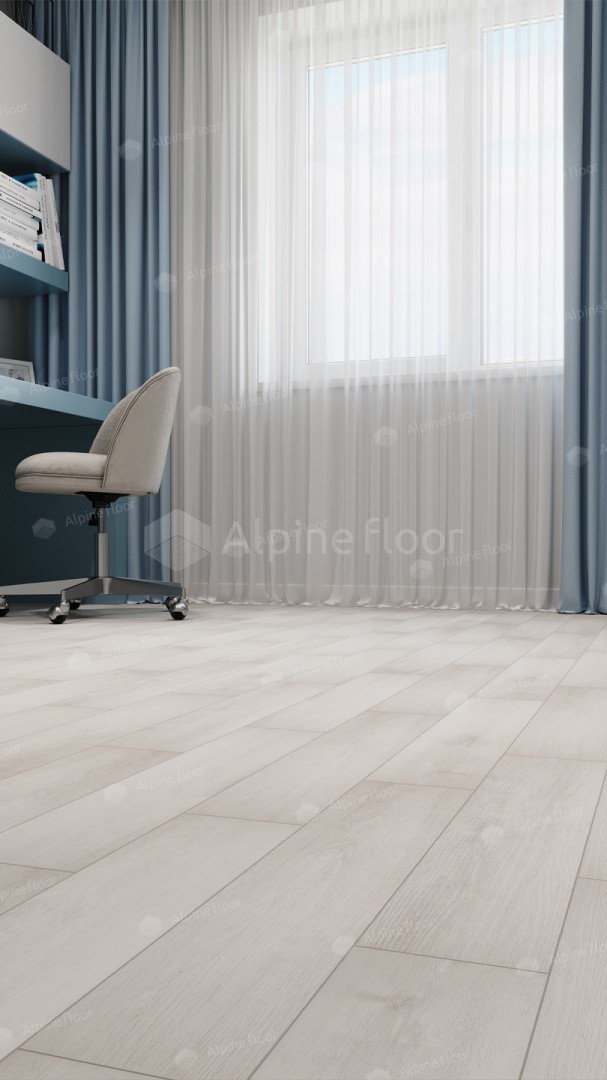 SPC ламинат Alpine Floor Expressive Морской Штиль 610x122x6 мм, ECO 10-3В