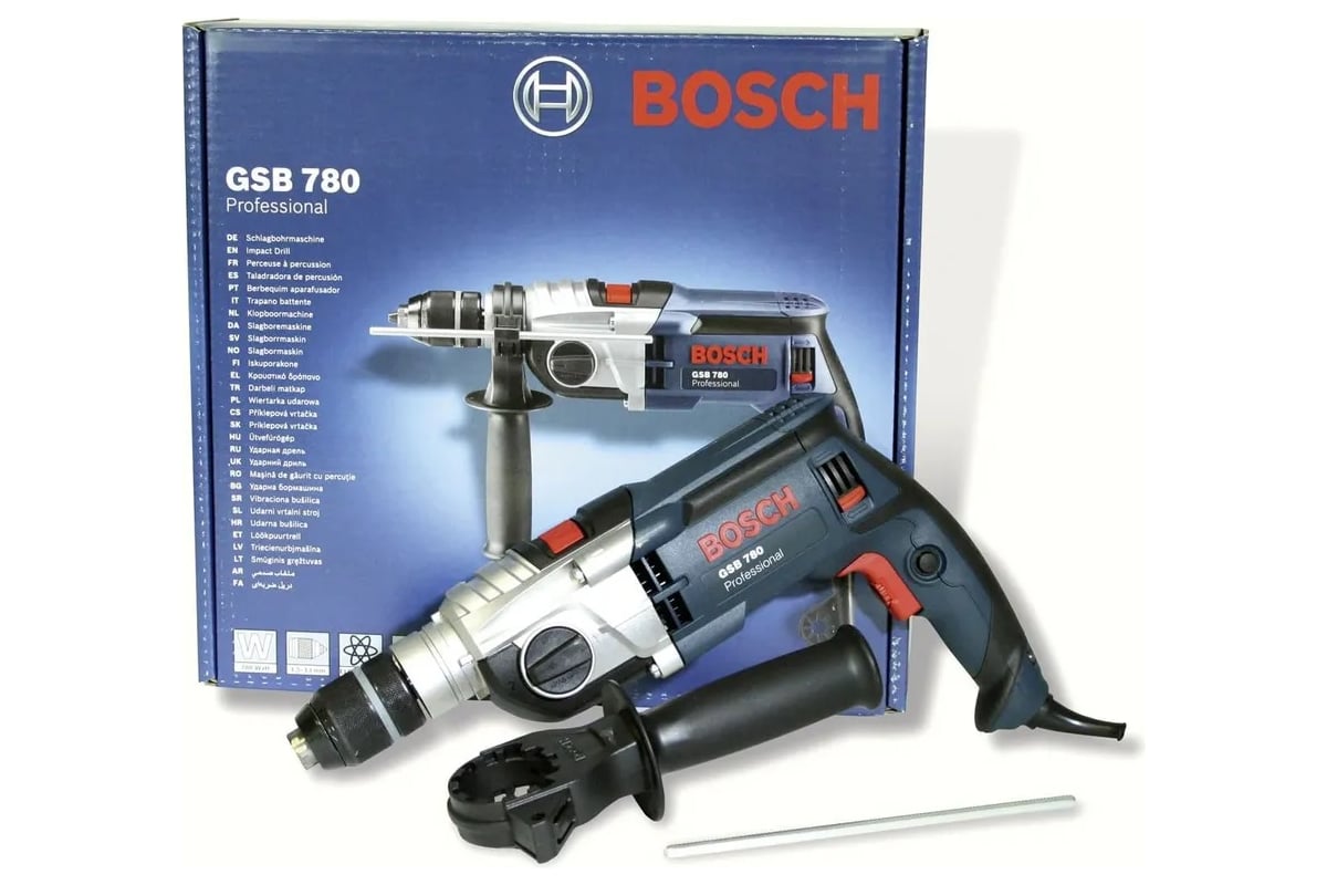 Дрель Bosch GSB 780 0.601.17B.101