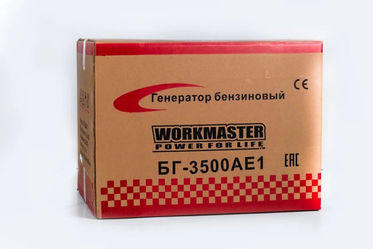 Бензиновый генератор WorkMaster БГ-3500АЕ1