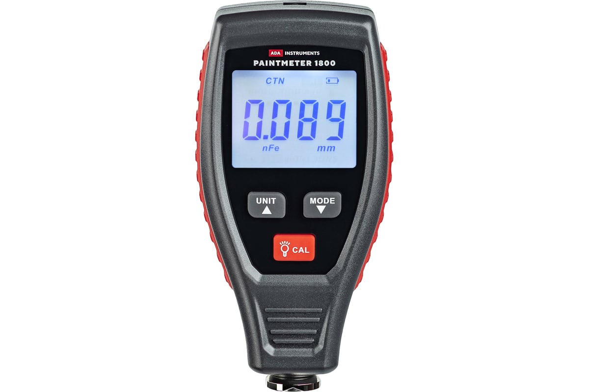 Толщиномер лакокрасочного покрытия ADA PaintMeter 1800 А00656