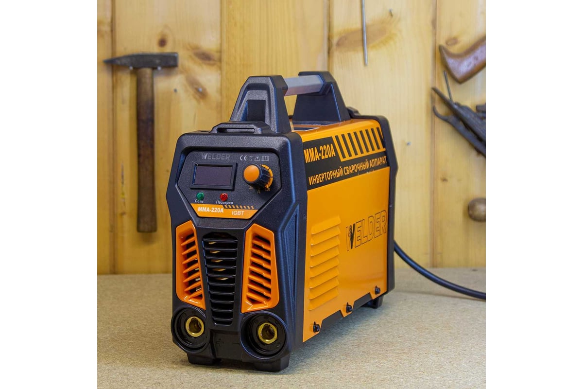 Сварочный аппарат WELDER LCD MMA-220A