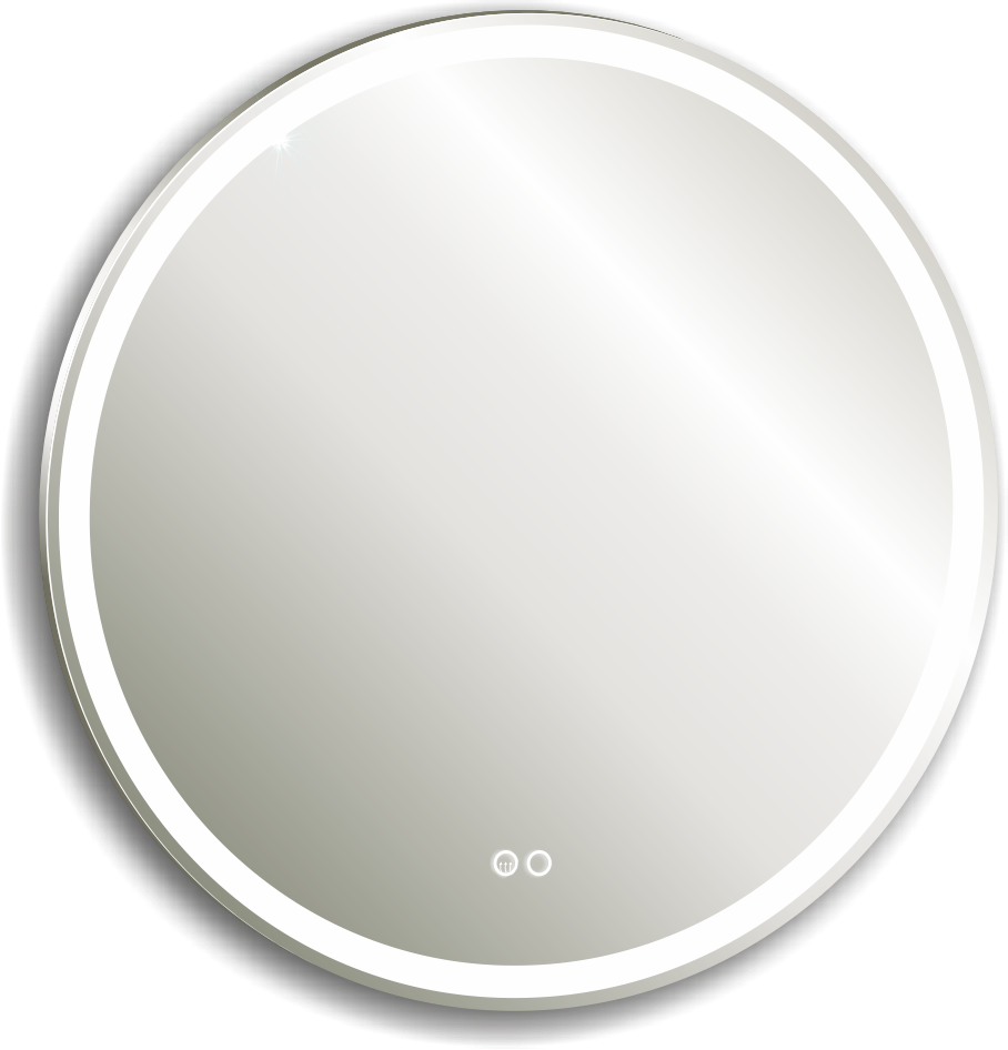 Зеркало Silver Mirrors Perla neo 80x80 см с подсветкой, подогревом