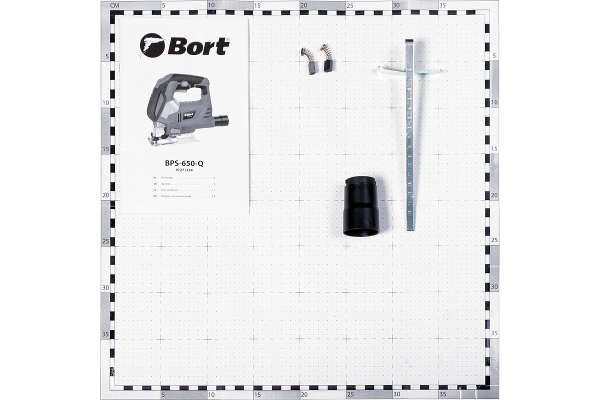 Электрический лобзик Bort BPS-650-Q 91271334