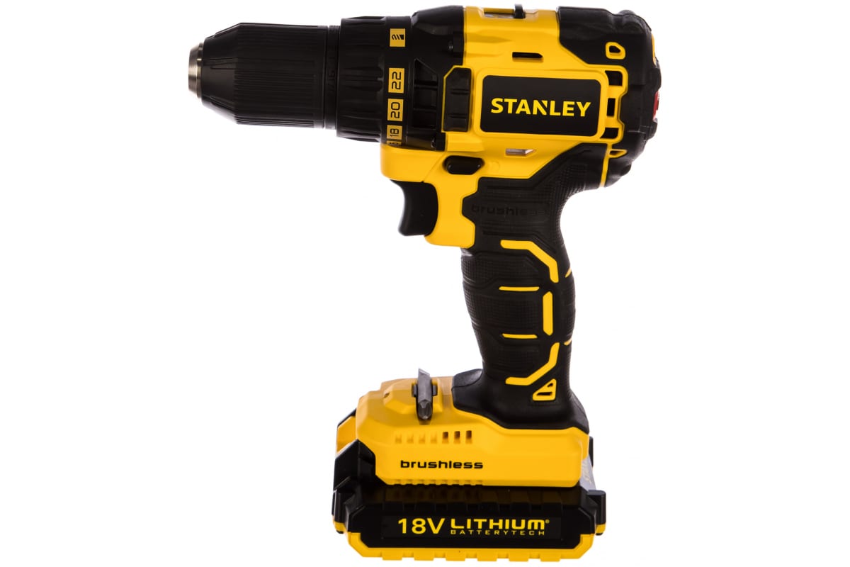 Аккумуляторная дрель-шуруповерт Stanley SBD20D2K