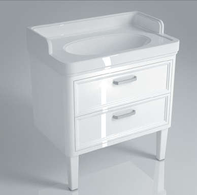 Мебель для ванной Kerama Marazzi Pompei 80 см, 2 ящика