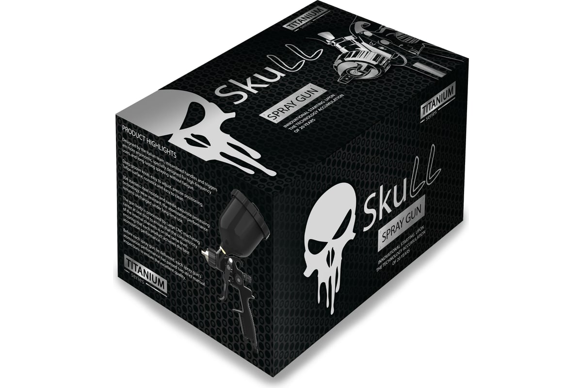 Краскопульт Radex SKULL TITANIUM Spray gun RRP 20117