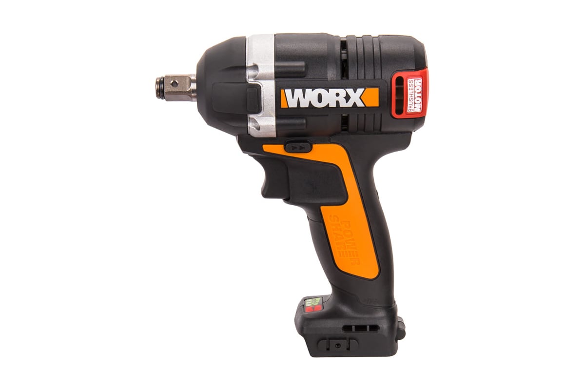 Аккумуляторный бесщеточный гайковерт Worx WX279.9