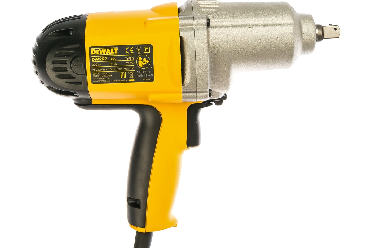 Ударный гайковерт DeWalt DW 292