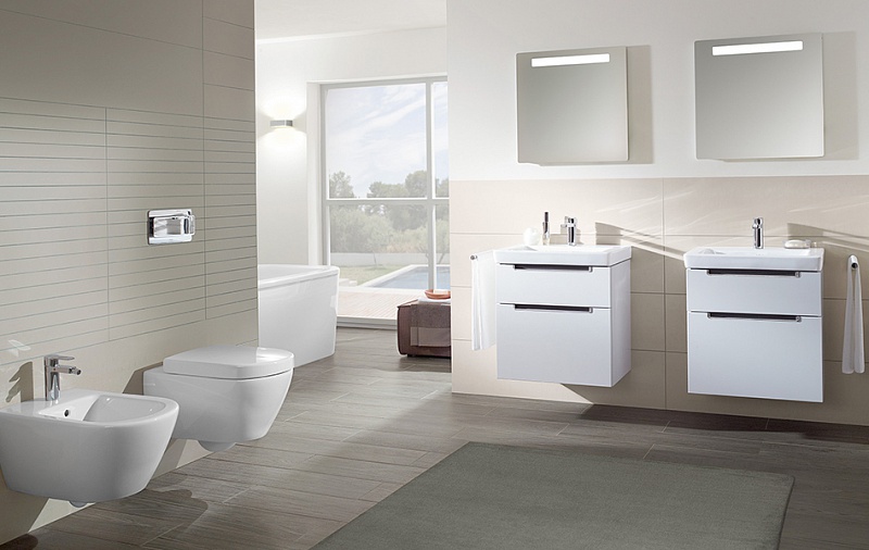 Подвесное биде Villeroy&Boch Subway 74000001