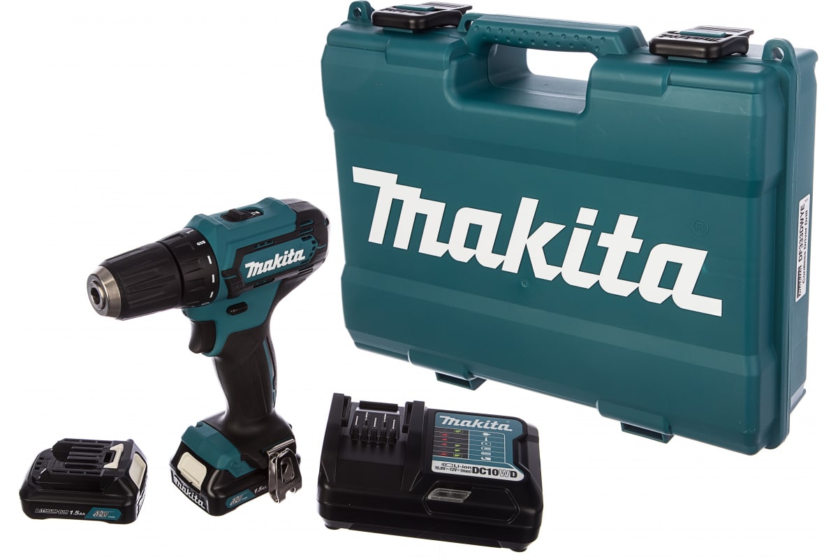 Аккумуляторная дрель-шуруповерт Makita DF333DWYE