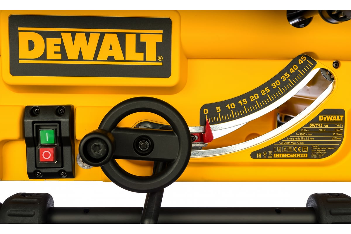 Настольная пила DeWalt DW 745