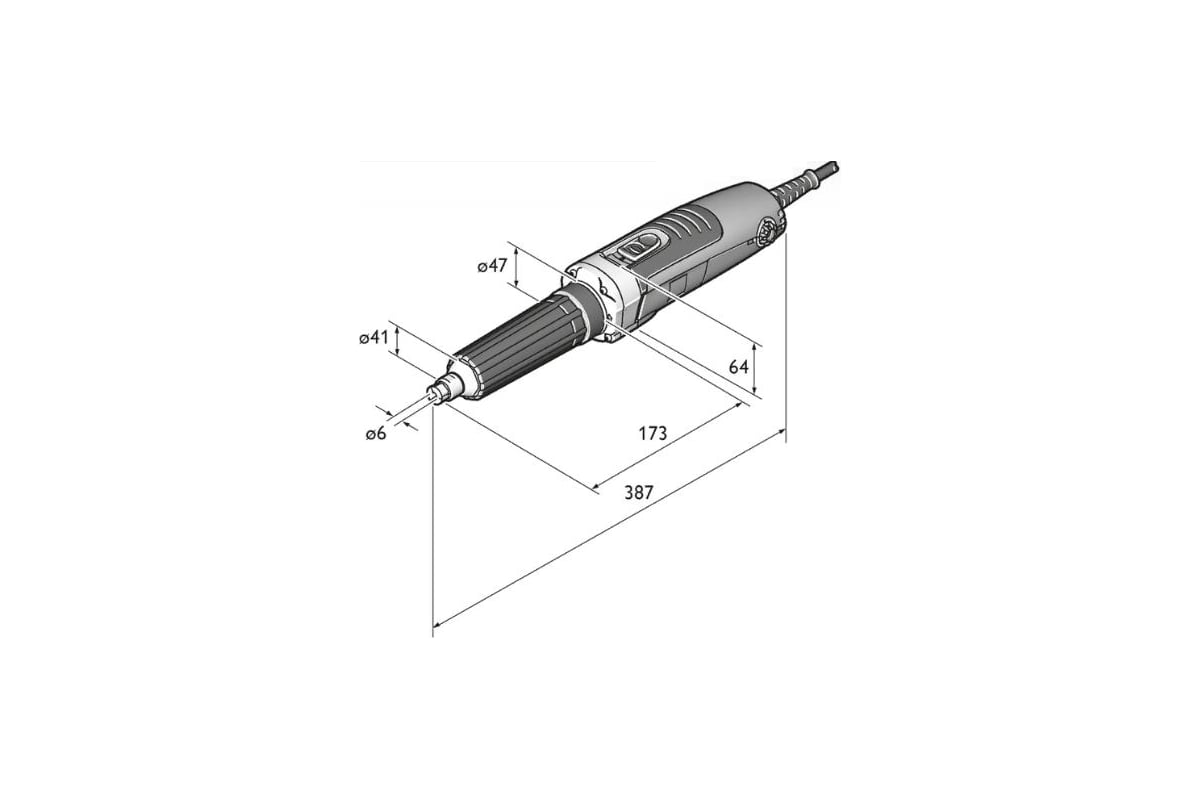 Прямошлифовальный инструмент Fein GSZ 4-280 EL 72232460000