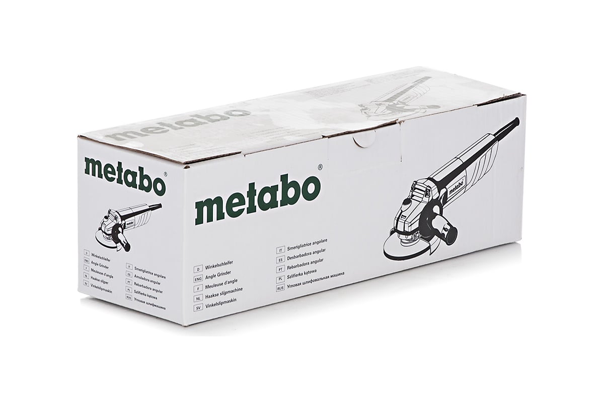 Угловая шлифмашина Metabo W 720-125 606726000