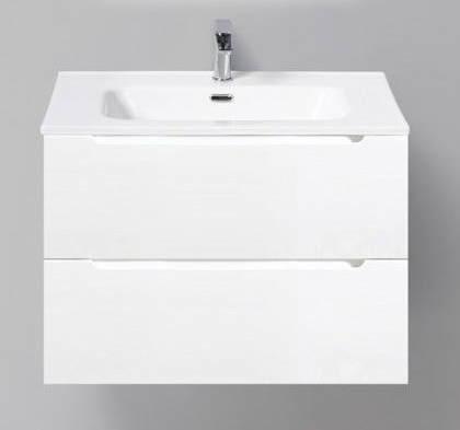 Тумба с раковиной BelBagno Etna 70x39 см Bianco Lucido