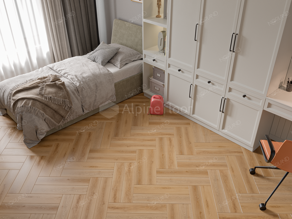 Виниловый ламинат Norland Lagom Parquet LVT Varig 590x118x2 мм, 1034-7