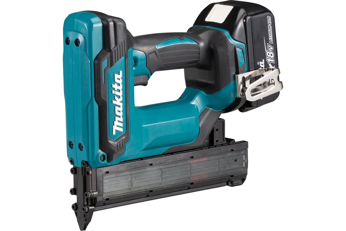 Аккумуляторный гвоздезабиватель Makita LXT DFN350ZJ