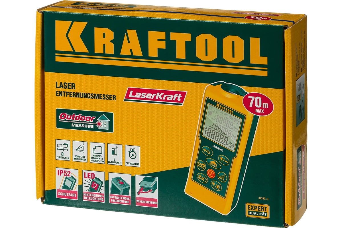 Лазерный дальномер Kraftool LASER-KRAFT 34760_z01