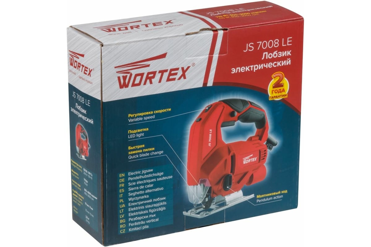 Электролобзик Wortex JS 7008 LE JS7008LE019