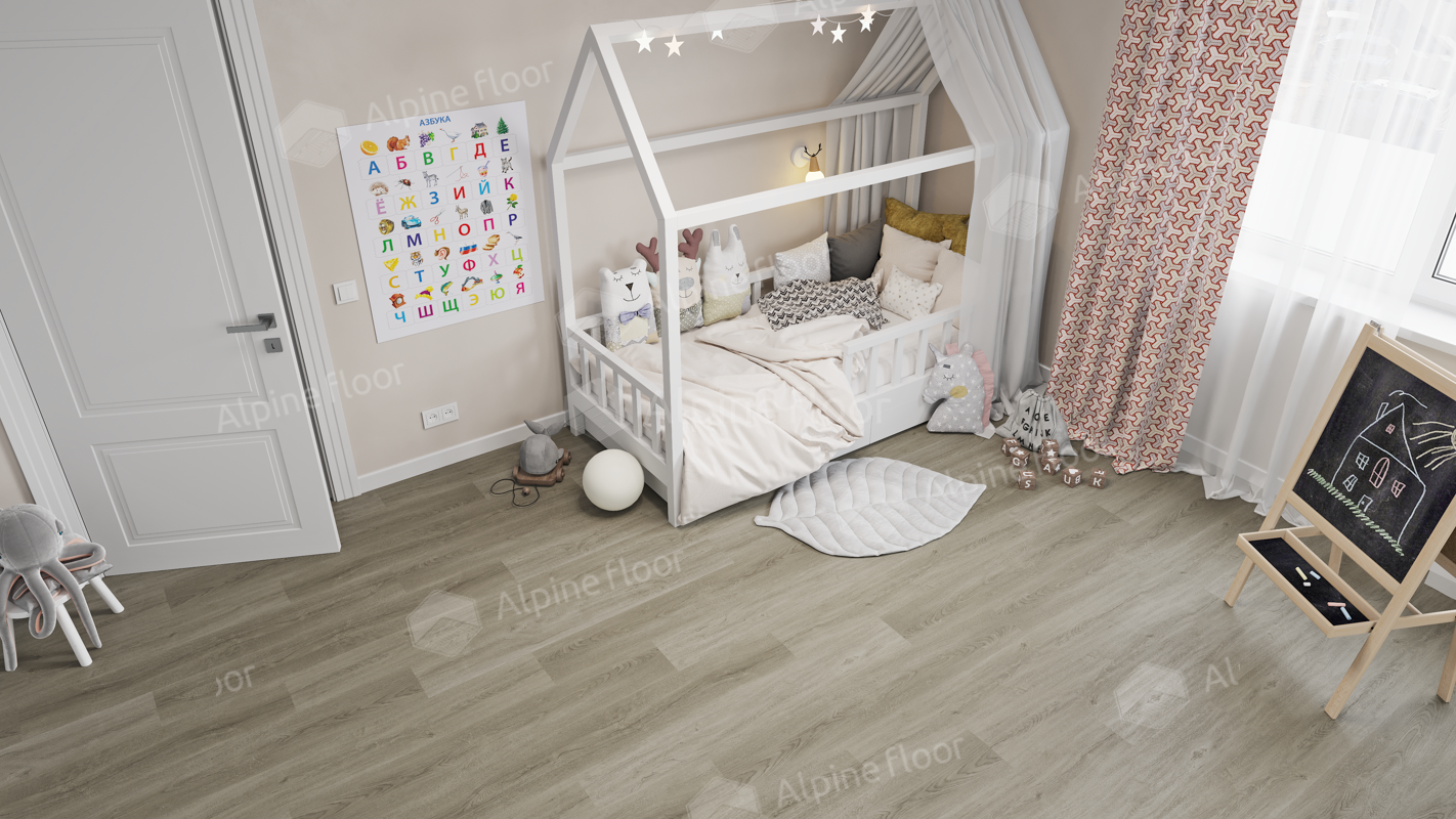 SPC ламинат Alpine Floor Solo Plus Маэстоса 1220x183x4 мм, ECO 14-901-R