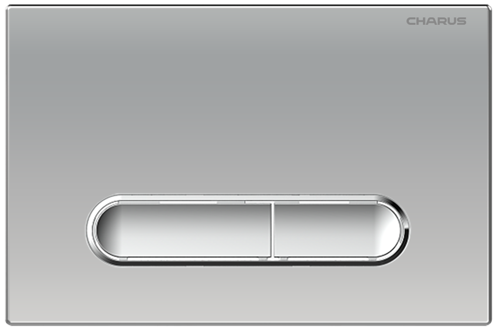 Кнопка смыва Charus Magnus FP.340.46.01 хром матовый/хром