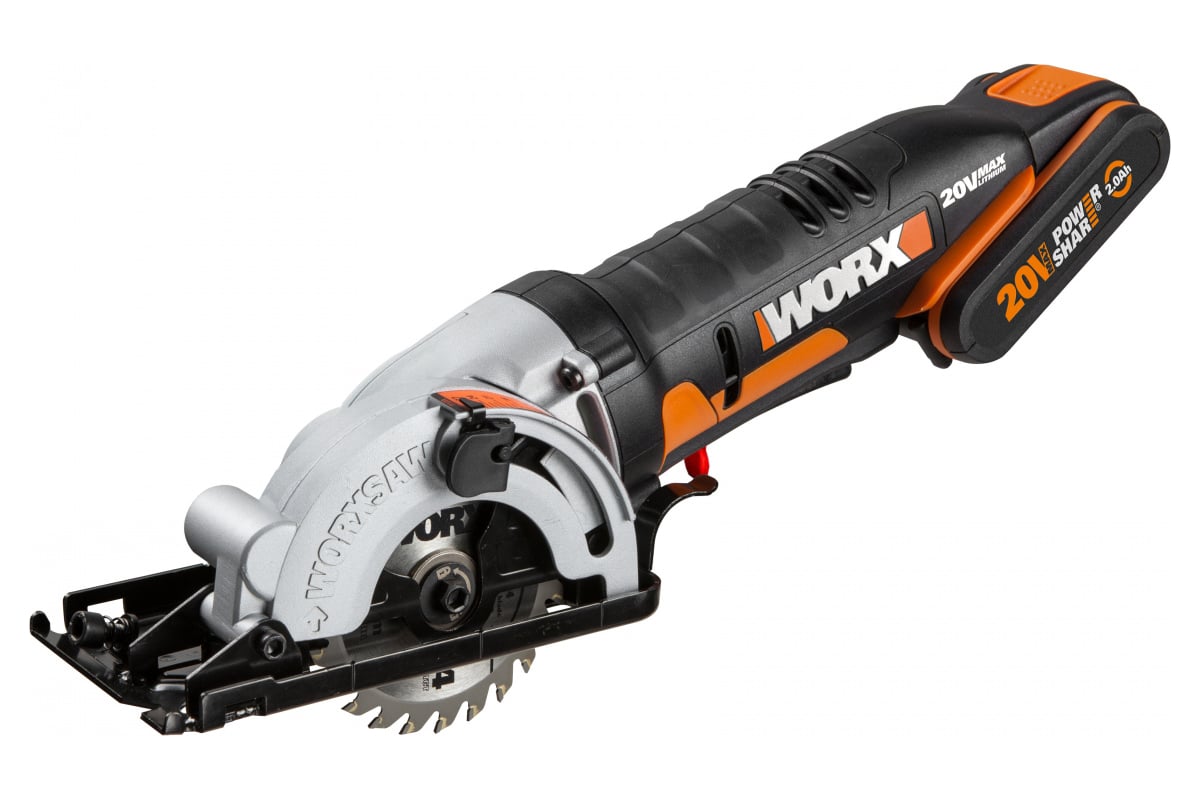 Дисковая аккумуляторная пила Worx SAW WX527