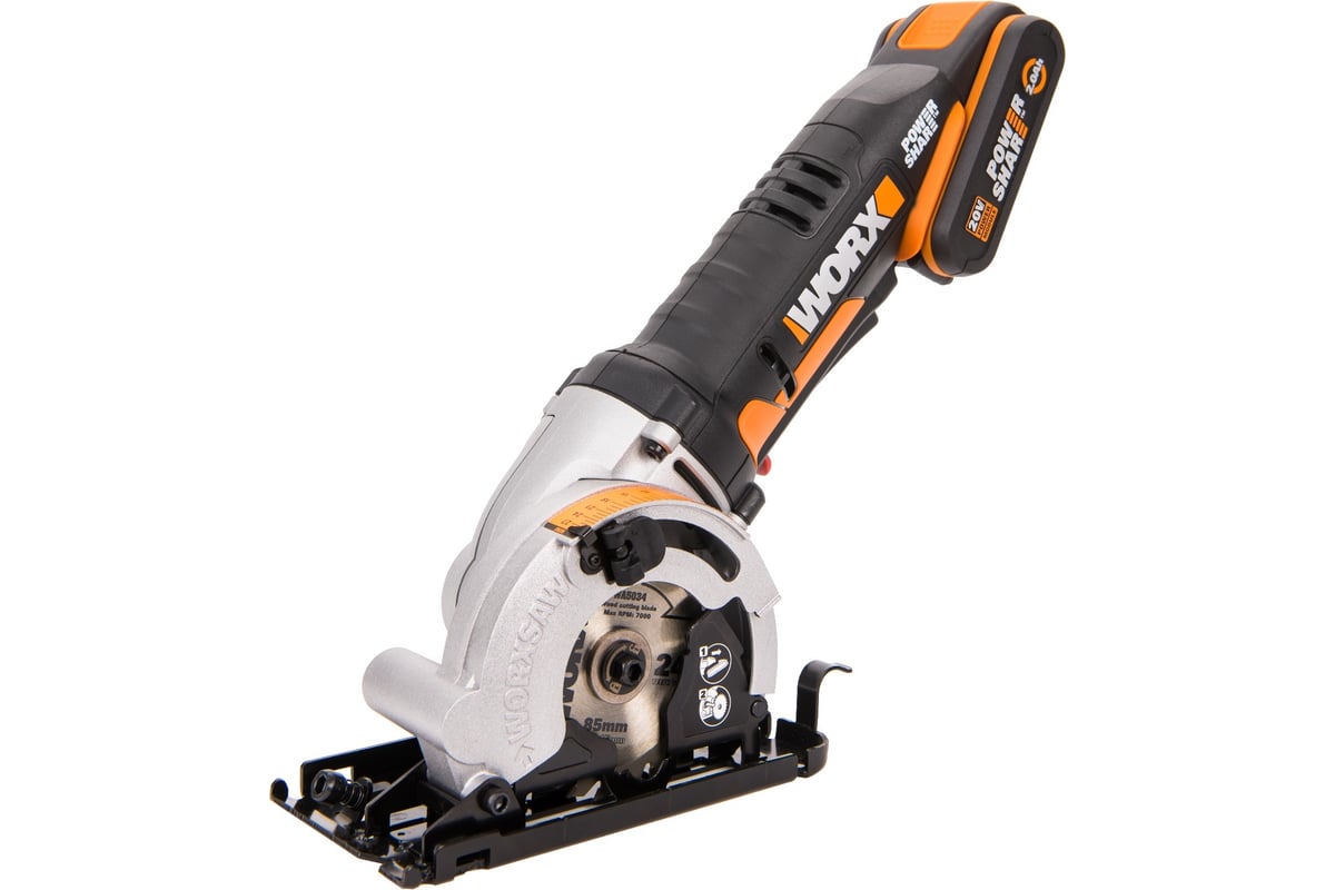 Дисковая аккумуляторная пила Worx SAW WX527