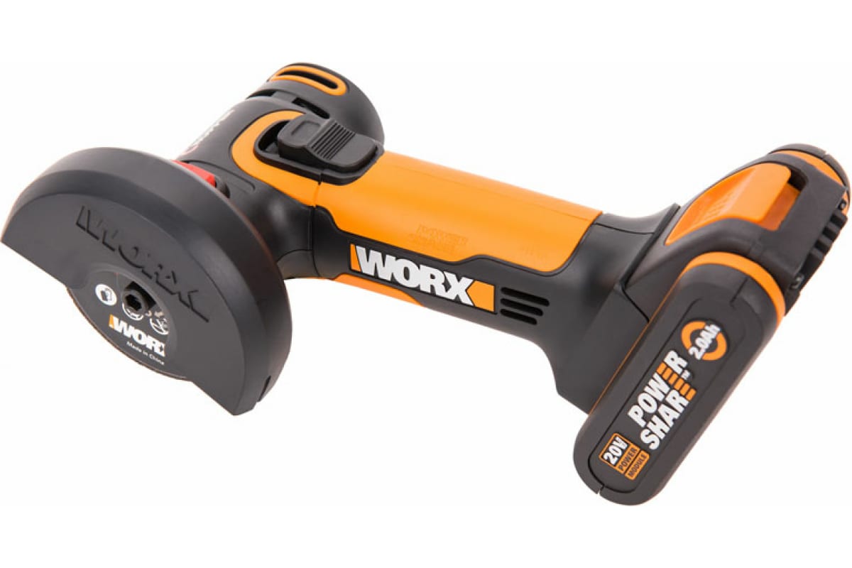 Угловая аккумуляторная шлифмашина Worx WX801