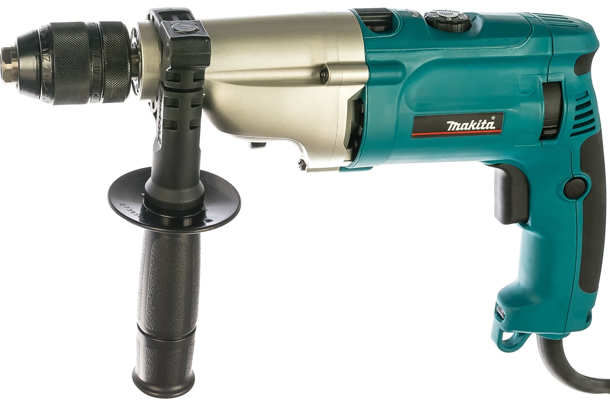 Двухскоростная ударная дрель Makita HP 2071 F