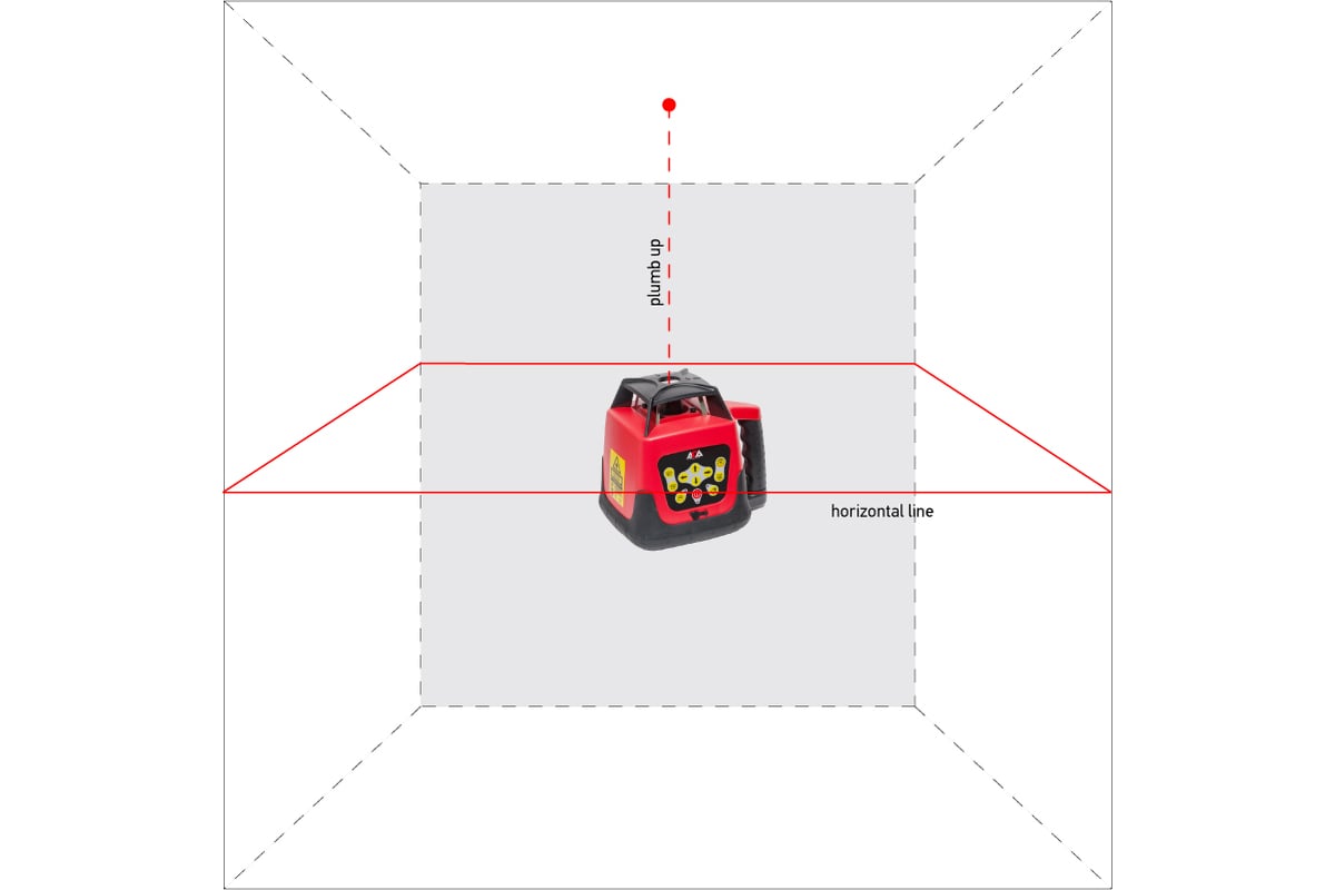 Лазерный нивелир ADA Rotary 500 HV Servo А00337