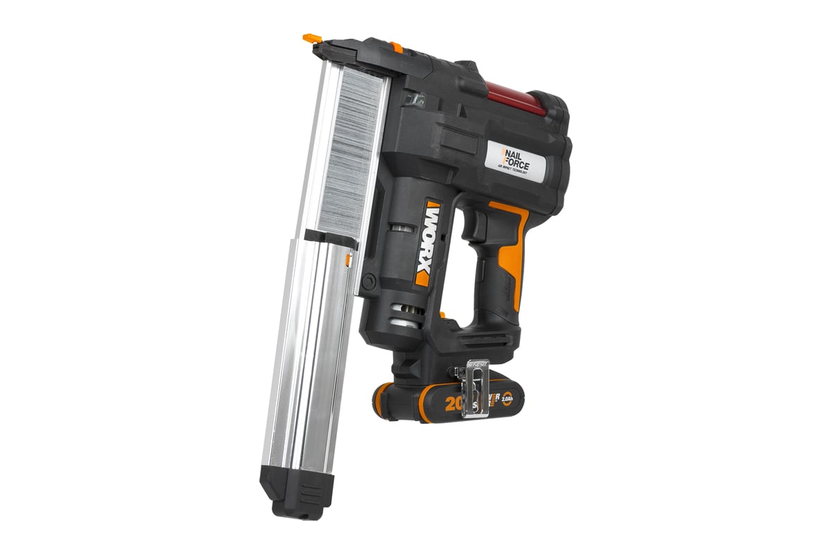 Аккумуляторный гвозде-скобозабиватель Worx WX840