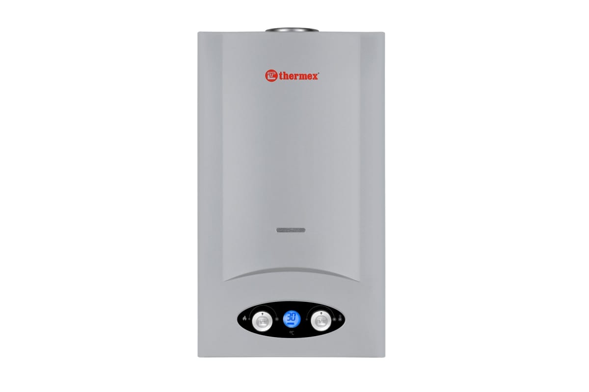 Газовый проточный бытовой водонагреватель Thermex G 20 D Silver ЭдЭБ00933