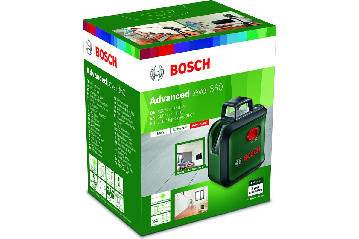 Лазерный нивелир Bosch Advanced Level 360 0603663B03