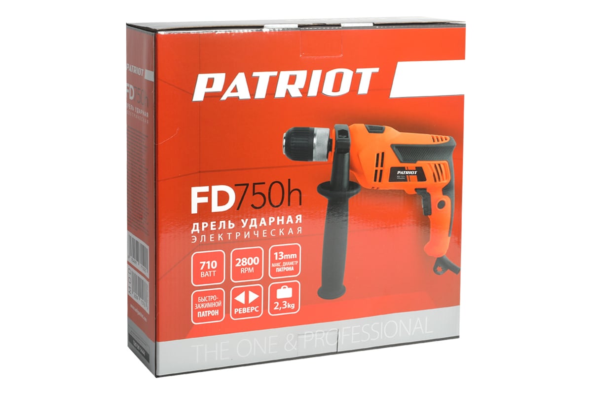 Ударная электрическая дрель Patriot FD750h 120301444