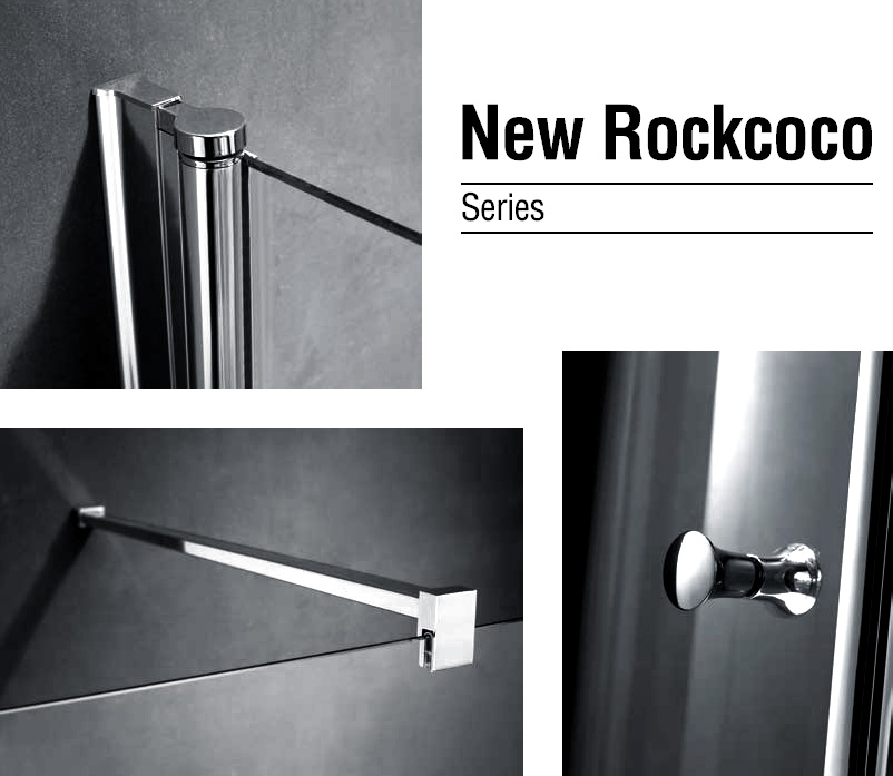 Душевой уголок Gemy New Rockcoco S03072B 90x90